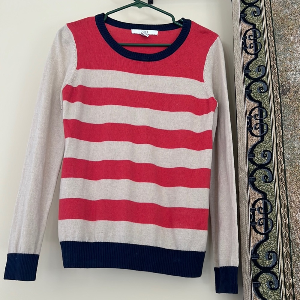 Stylish striped sweater